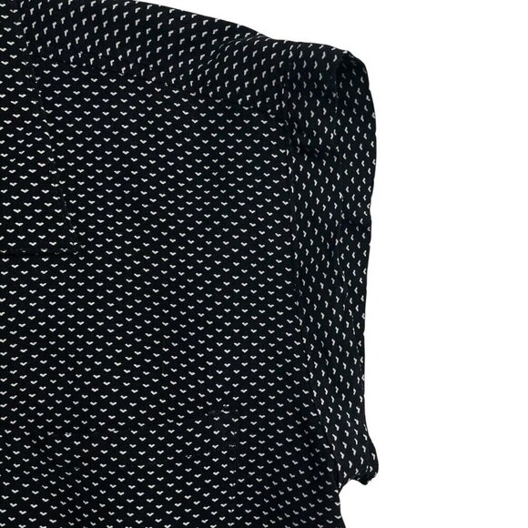 Jachs Girlfriend Blouse Size Small Hearts Pattern Button Closure Cap Sleeves - Picture 4 of 8